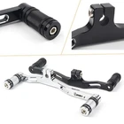 Cnc Front &rear Gear Shifter Lever For Harley Dyna 91-17 Fxd W/ Mid-control Moto New. Price: $41.92.