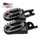 Us Black Fat Pegs Footrests For Kawasaki KX250F KX250X KX450F/X New. Price: $39.99.