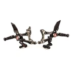 Gilles MUE2 Adjustable Rearset Kit Black Ducati Panigale V4 2018 - 2023 New. Price: $1254.13.