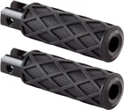 Arlen Ness Knurled Diamond Driver Footpegs Black 400-051 Harley Davidson Softail New. Price: $105.14.