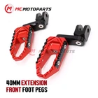 For Honda VFR1200F 2010-2016 1.5IN Rider Front Wide Touring Foot Pegs New. Price: $71.20.