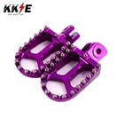 Kke For Surron Light Bee X Pegs Footrests Pedals Purple Upgrade Part New. Price: $49.99.