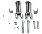 Drag Specialties 1620-1784 Chrome Passenger Footpeg Mount Kit For 18-22 Softail New. Price: $69.99.
