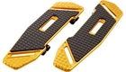 Arlen Ness Speedliner Driver Floorboards Gold/black #410-035 Harley Davidson New. Price: $548.92.