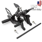 Cnc Adjust Footpegs Rearsets Rests Mount For Yamaha Yzf R6 2003-2004 2005 New. Price: $116.68.