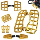 Gold Floorboard Footboards For Harley Touring Electra Glide Road King New. Price: $223.22.