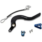 Moose Racing Rear Brake Pedal (arm: Black / Peg: Blue) 1610-0348 New. Price: $131.99.