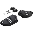Ciro Llc Twin Rail Footpegs W/ Adapters For '18-UP Softail, Black 61426 New. Price: $166.30.