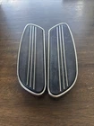 Harley Davidson Oem Streamliner Chrome Footboard Inserts #50689-04/50684-04 Used. Price: $84.88.
