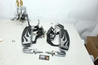 00-05 Harley Softail Fatboy Oem Flames Foot Control Set Billet Lever Floorboard Used. Price: $450.00.