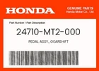 Honda Genuine Pedal Assy., Gearshift 24710-MT2-000 New. Price: $72.40.