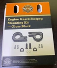 Harley Oem Engine Guard Footpeg Mount Kit Black For Male Pegs 54234-10A New. Price: $74.99.