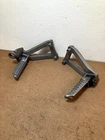 Kawasaki Ninja Rear Passenger Peg Bracket ZX750 1996 ZX-7R Z750 Used. Price: $31.00.