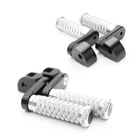Pole 1.5 Inch Extended Front Rear Foot Pegs Silver For Gsxr 600 06-10 11 12 13 New. Price: $88.99.