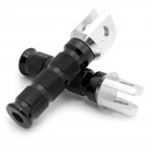 Emgo Foot Rest Slash Cut Black 50-11325A New. Price: $24.40.