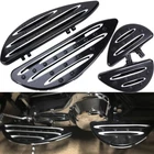 Front/rear Passenger Floorboards Foot Pegs For Harley Touring Road King Softail New. Price: $120.99.