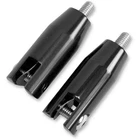 Accutronix Black Anodized Rear Footpeg Mounts FPMT501-B New. Price: $89.06.