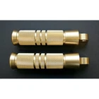 Accutronix Brass Grooved Footpegs RP111-KG5 New. Price: $204.26.