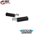 Drag Specialties 1620-1839 Black Rubber Driver Foot Pegs Harley Offset Mount New. Price: $92.65.