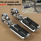 Highway Foot Pegs Fit For Harley Electra Road King Street Glide Cvo 1-1/4" Bars New. Price: $28.95.