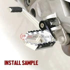 Silver 1.5 In Extend Front Cruise Foot Pegs For Tiger 800 Xc/xcx 11-16 17 18 19 New. Price: $104.31.