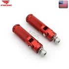 Red M8 Universal Rearset Footrests Pedal 8MM Aluminum Fxcnc New. Price: $21.99.