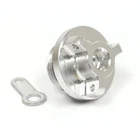 1X Cnc Silver Engine Oil Filler Cap For Suzuki GSX-S1000 / 15 16 17 18 19 20 New. Price: $26.29.