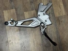 2018 17-21 Bmw G310R Right Rearset Foot Rest Peg Mount Bracket Silver Used. Price: $100.00.
