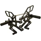 Triumph 2013-17 Daytona 675 Woodcraft Racing Rearsets Footpegs Standard Shift New. Price: $484.49.
