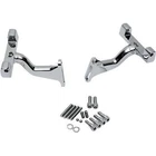 Drag Chrome Raised Passenger Floorboard Mounts For Harley Touring 93-20 New. Price: $291.45.