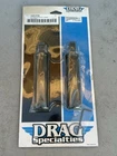 Drag Specialties Black Knurled Footpegs Harley Dyna Sportster Fxr Chopper New. Price: $50.00.