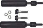 Black Aluminum Delrin Shock Mount Sliders Santoro Fabworx SF50001 New. Price: $181.99.