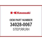 Kawasaki Step,rr,rh 34028-0067 Oem New. Price: $39.90.