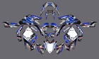 Fits Suzuki Graphic Kit Stikers Decal Years Racing New. Price: $132.99.