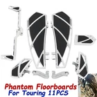 Cnc Footpegs Floorboards Shift Lever For Harley Touring Road King Glide New. Price: $198.20.