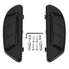 Black Moonshots Dampened Rider Floorboards Harley Fld Softail Touring 86 &up New. Price: $285.99.