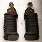 Yamaha XS1100 XS750 Oem Rear Foot Pegs-part# = 2H7-27430-00-00 2H7-27440-00-0 Used. Price: $29.95.