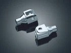 Kuryakyn 7939 Tapered Front Peg Adapters For Can-am, Honda & Suzuki, Chrome New. Price: $44.99.