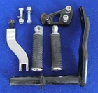 Genuine Harley Dyna Passenger Peg Mounts Super Glide Low Rider Wide 94-01 Used. Price: $175.00.