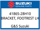 Suzuki Oem Part 41865-28H10 Bracket,footrest Lh New. Price: $139.13.