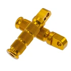 Passenger Bar Gold For Suzuki Gsxr 600 750 06-19 Rear Sport Foot Peg Stand Set New. Price: $24.74.