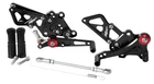 Hotbodies Fully Adjustable Rearset Black Motorcycle Street Bike 51303-2500 New. Price: $330.55.
