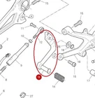 Ducati Panigale V4 / Streetfighter Black 45613411AB Gearbox Pedal Nuovo. Price: $114.18.