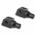 Kuryakyn 8868 Footpeg Adapters, Tapered Gloss Black Can-am,honda,suzuki,triumph New. Price: $53.99.