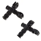 Rider Passenger Black For Yamaha Yzf R1 R6 Front Rear Sport Foot Peg Set Stand New. Price: $39.74.