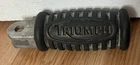 Triumph Thunderbird Sport Legend Adventurer Rider Front Rh Right Foot Rest Peg Used. Price: $110.00.